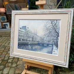 JM Misslen - Les Quais hiver 1990 - rue