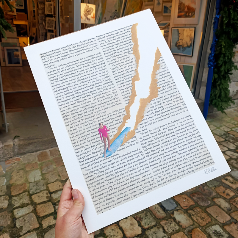 Ciel Glue - Reading Baleal - print